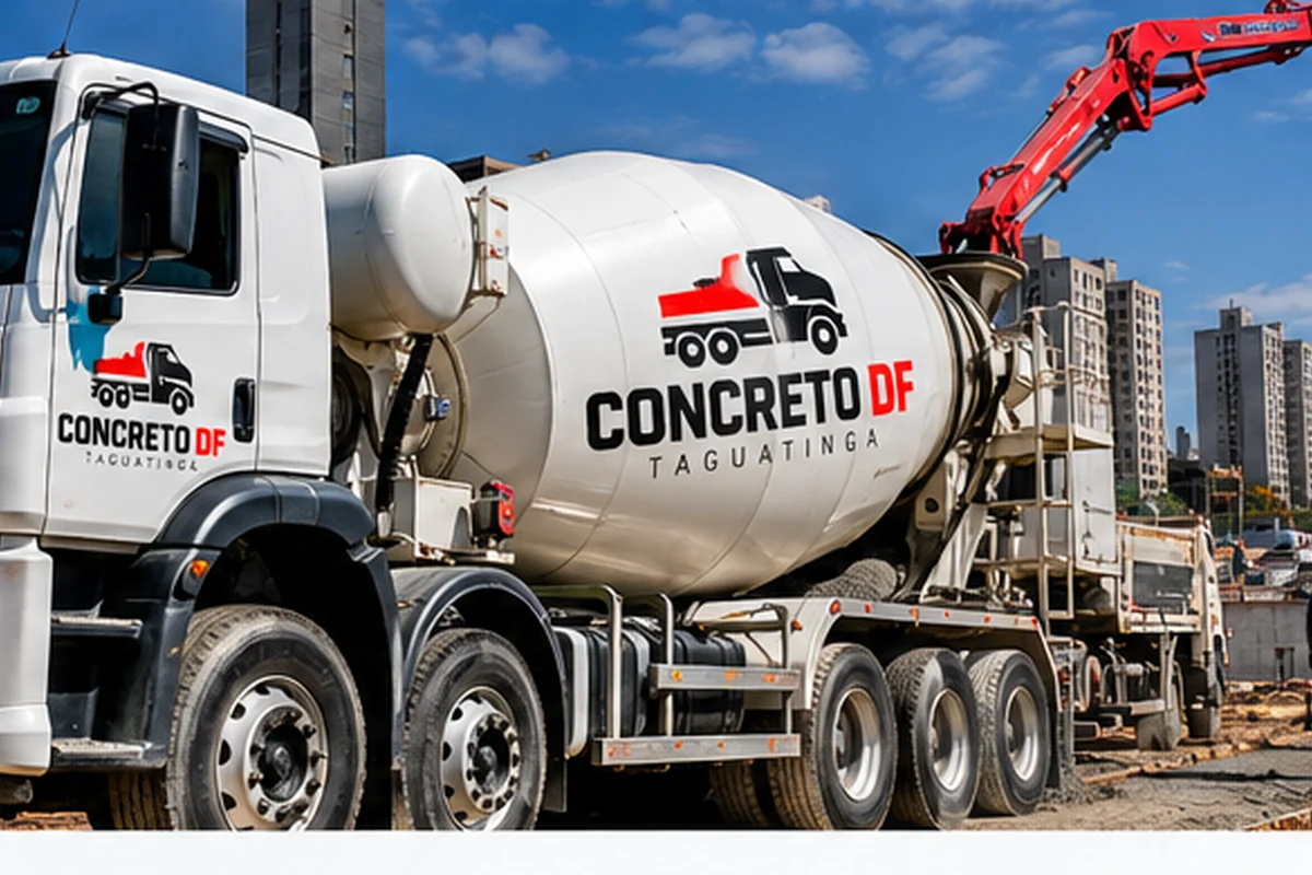Concreto usinado em Taguatinga - 16